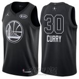 Maglia All Star 2018 Golden State Warriors Stephen Curry #30 Nero